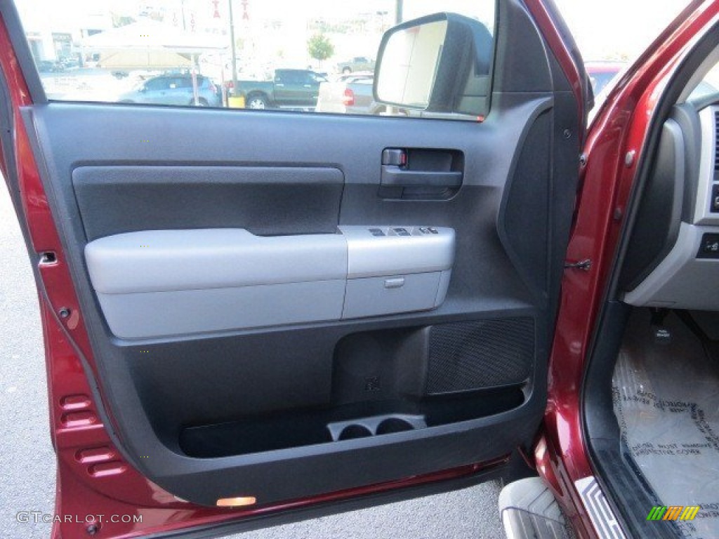 2008 Tundra SR5 TRD CrewMax - Salsa Red Pearl / Graphite Gray photo #10