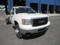 2013 Summit White GMC Sierra 3500HD Regular Cab Chassis  photo #2