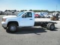 2013 Summit White GMC Sierra 3500HD Regular Cab Chassis  photo #4