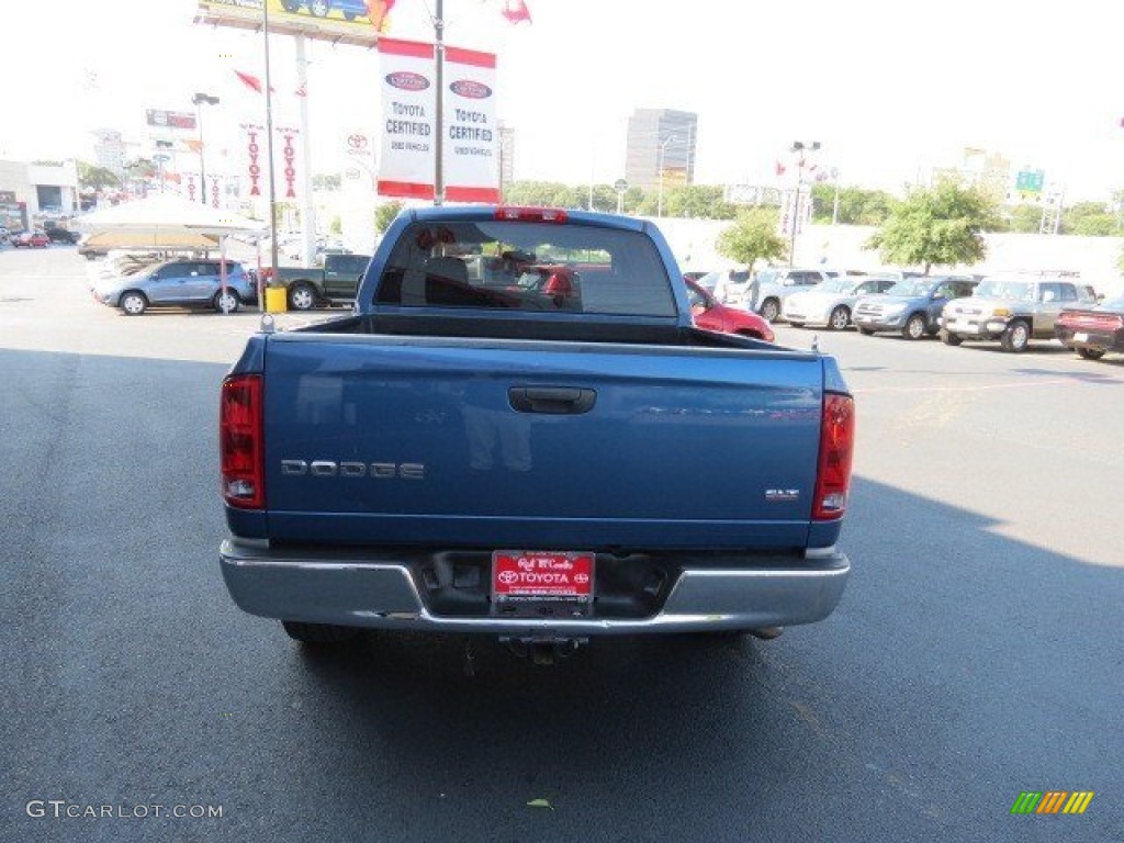 2004 Ram 1500 SLT Quad Cab - Atlantic Blue Pearl / Dark Slate Gray photo #6