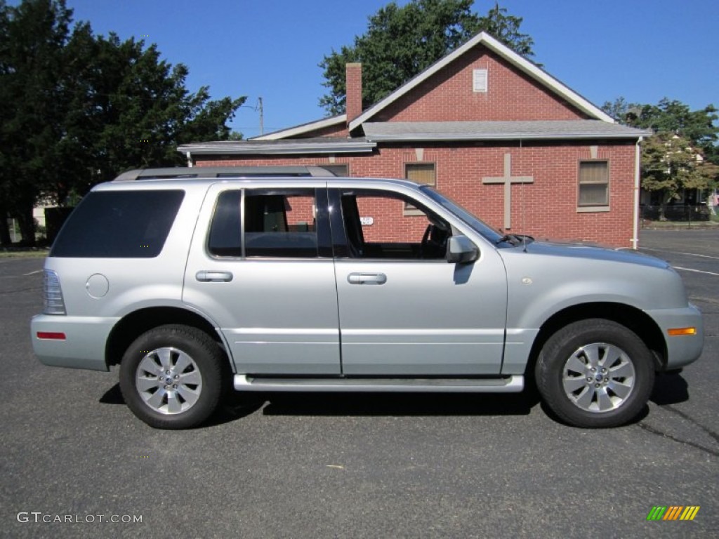 2006 Mountaineer Luxury AWD - Satellite Silver Metallic / Charcoal Black photo #9