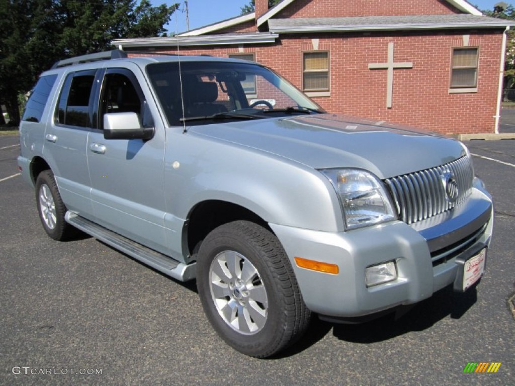 2006 Mountaineer Luxury AWD - Satellite Silver Metallic / Charcoal Black photo #11