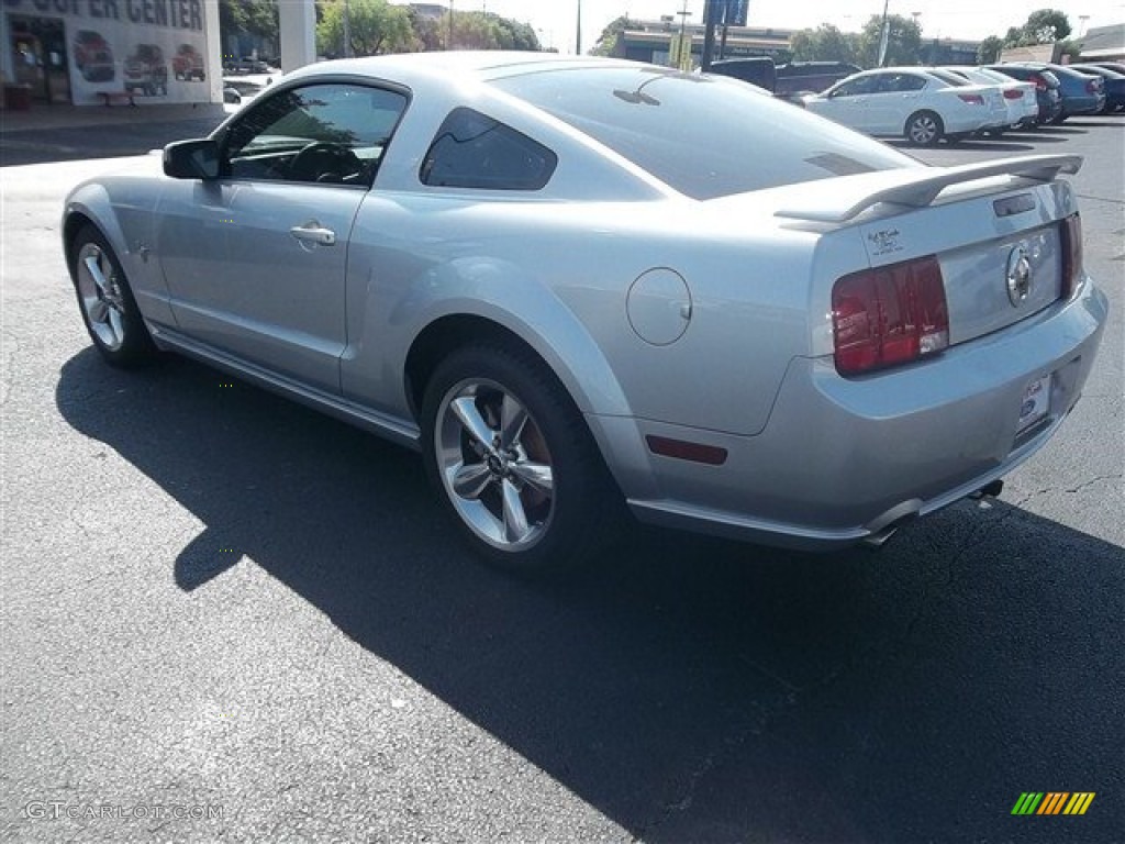 2009 Mustang GT Premium Coupe - Brilliant Silver Metallic / Dark Charcoal photo #5