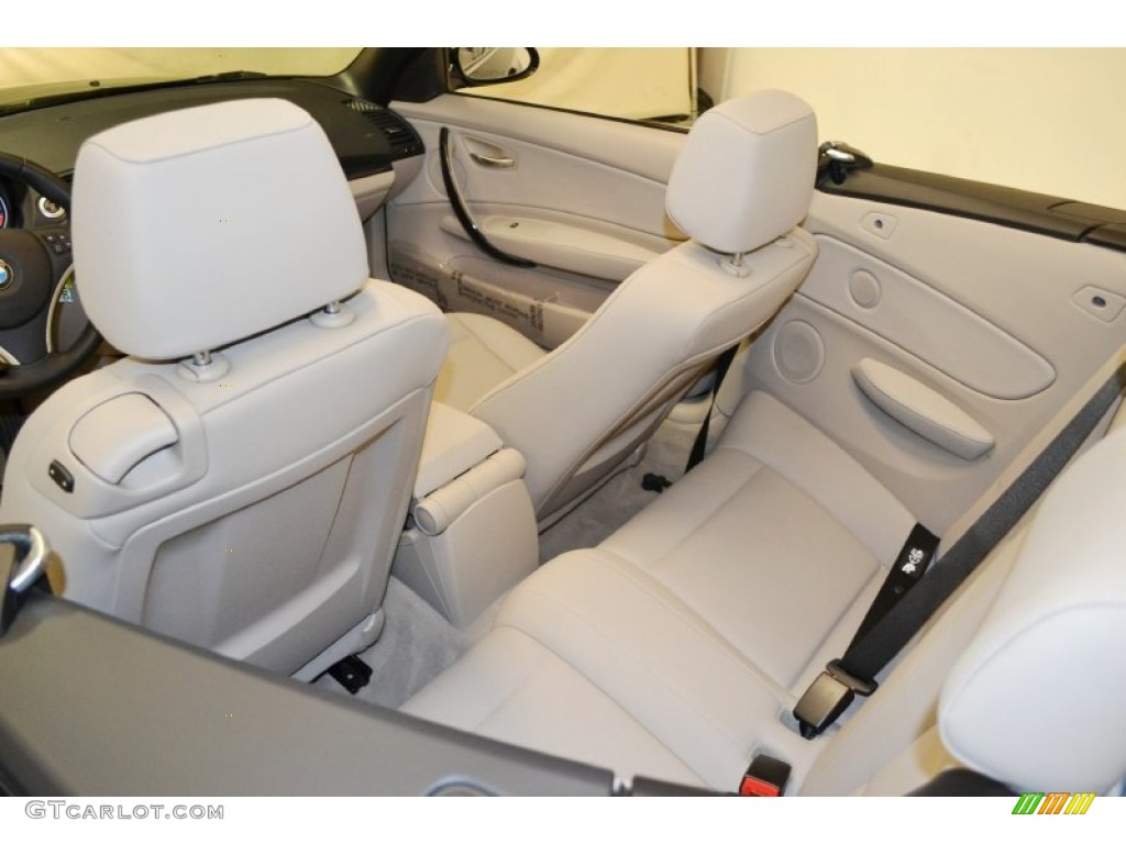 2009 1 Series 128i Convertible - Jet Black / Taupe photo #15