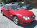 2003 Magma Red Mercedes-Benz SL 500 Roadster  photo #1