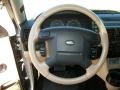 Alpaca Beige 2003 Land Rover Discovery SE7 Steering Wheel