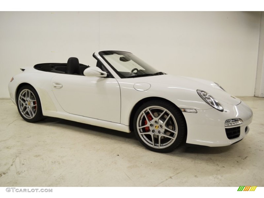 Carrara White 2011 Porsche 911 Carrera S Cabriolet Exterior Photo #70158863