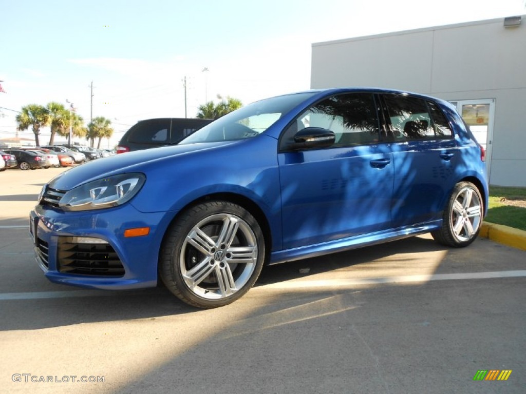 Rising Blue Metallic 2013 Volkswagen Golf R 4 Door 4Motion Exterior Photo #70160120