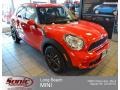 2012 Pure Red Mini Cooper S Countryman All4 AWD  photo #1