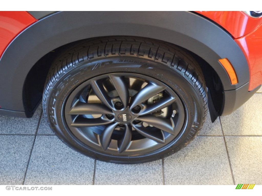 2012 Cooper S Countryman All4 AWD - Pure Red / Carbon Black photo #2