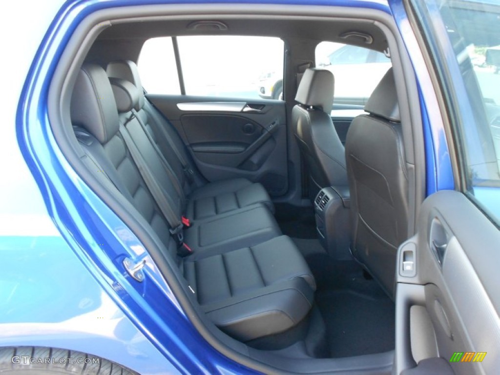 Titan Black Interior 2013 Volkswagen Golf R 4 Door 4Motion Photo #70160216