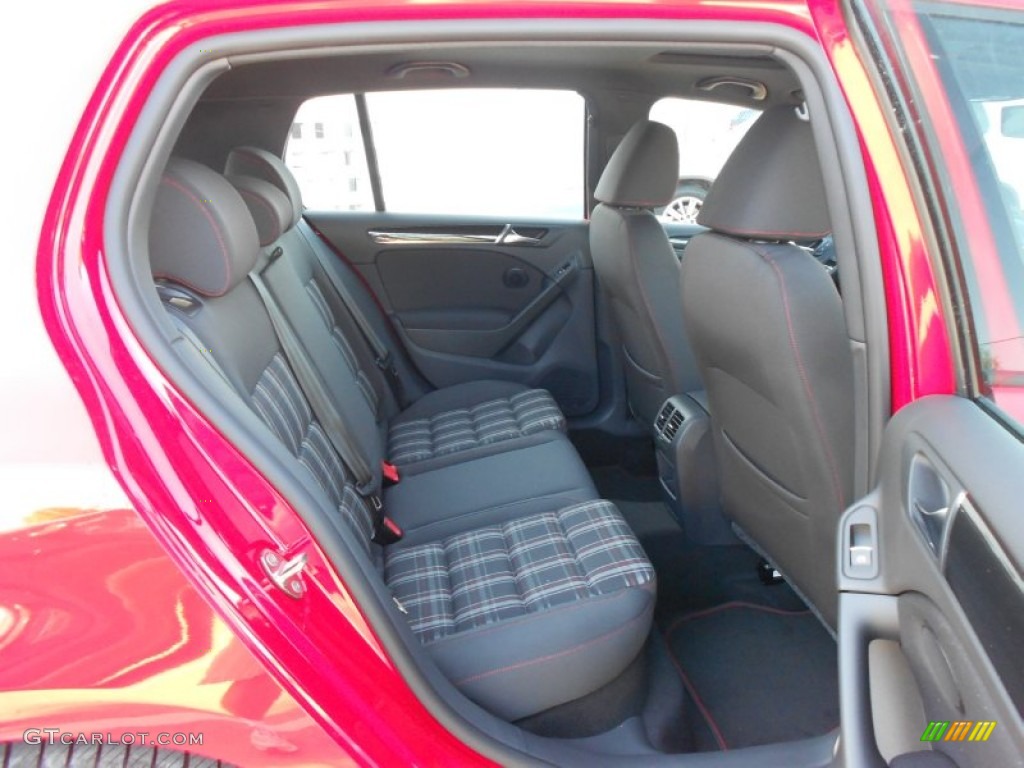 Interlagos Plaid Cloth Interior 2013 Volkswagen GTI 4 Door Photo #70160584