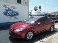 2013 Ruby Red Ford Focus SE Sedan  photo #24