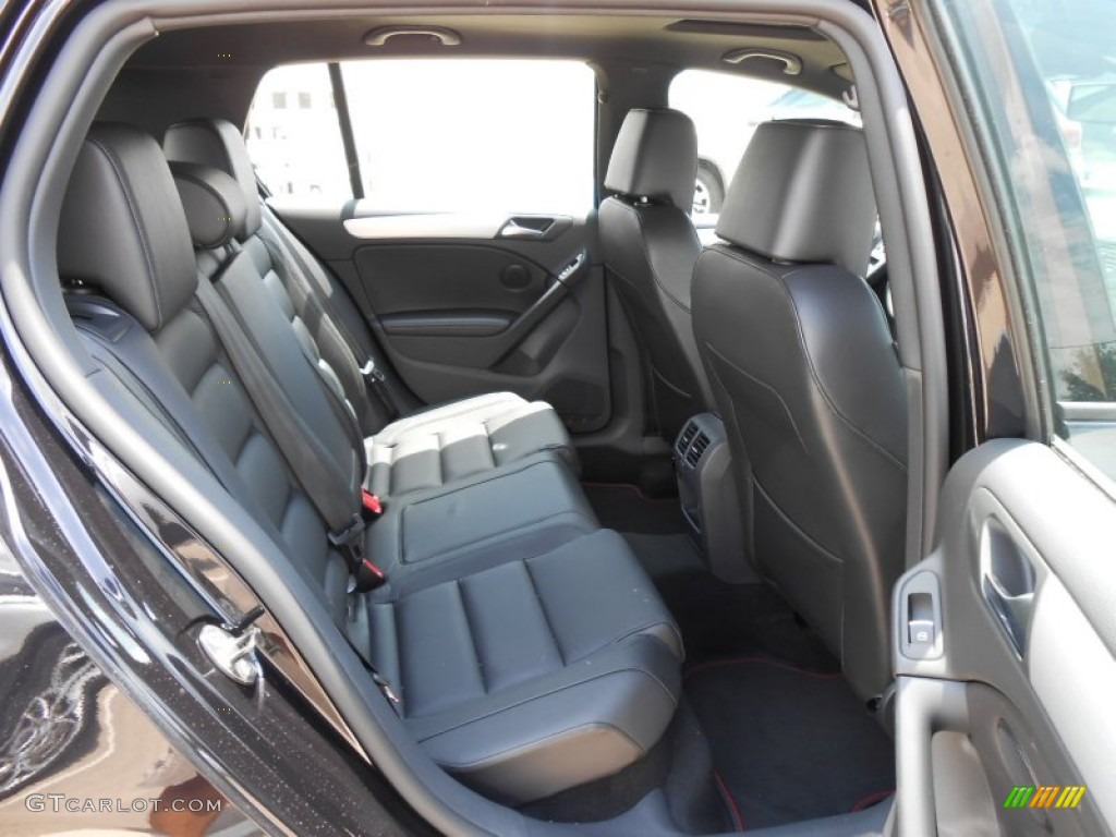 2013 Volkswagen GTI 4 Door Autobahn Edition Rear Seat Photo #70161248