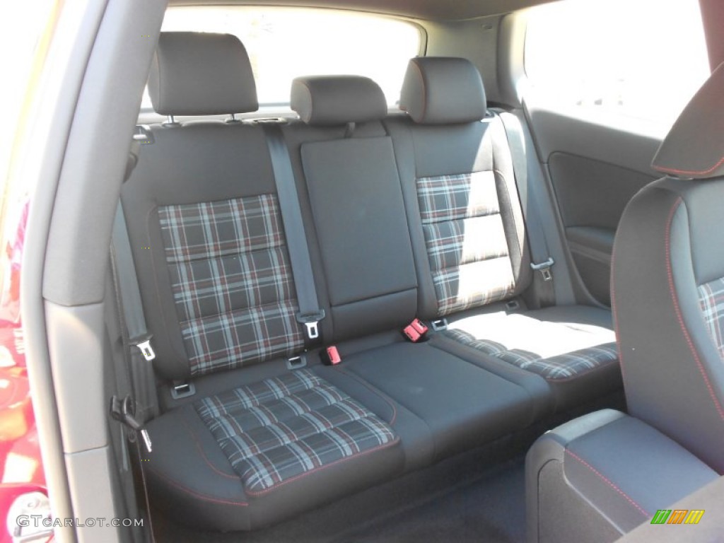 Interlagos Plaid Cloth Interior 2013 Volkswagen GTI 2 Door Photo #70161476