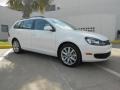 Candy White - Jetta TDI SportWagen Photo No. 1