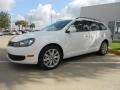 Candy White - Jetta TDI SportWagen Photo No. 3