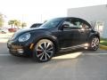 2013 Deep Black Pearl Metallic Volkswagen Beetle Turbo  photo #3