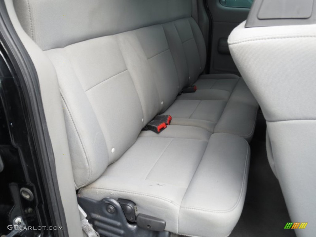 2004 F150 STX SuperCab - Black / Medium/Dark Flint photo #24