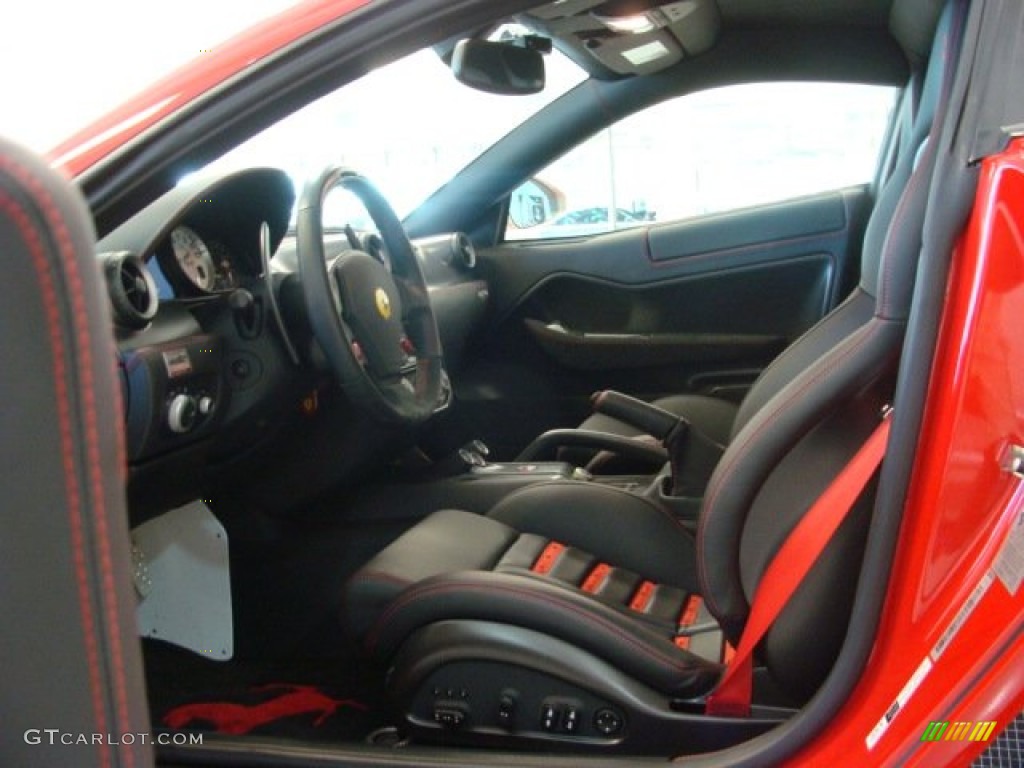 2011 599 GTO - Rosso Corsa (Red) / Black photo #11