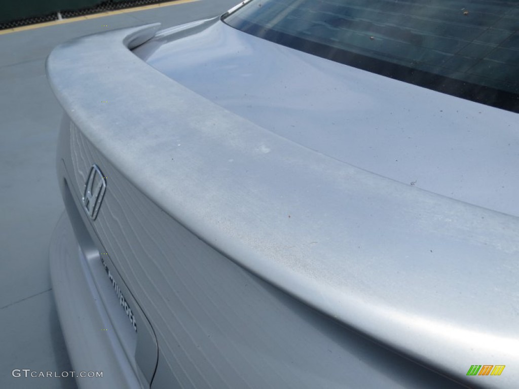 2003 Accord LX Coupe - Satin Silver Metallic / Black photo #17