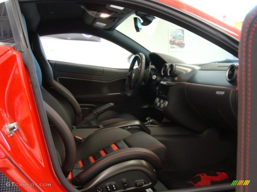 2011 599 GTO - Rosso Corsa (Red) / Black photo #12