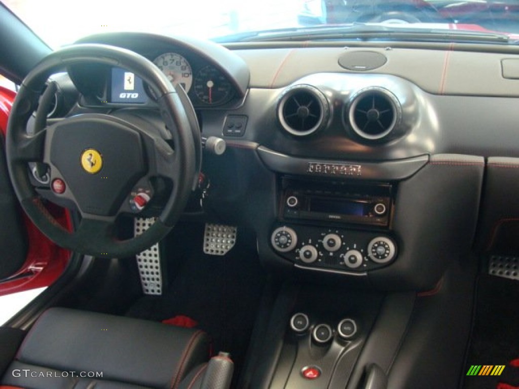 2011 599 GTO - Rosso Corsa (Red) / Black photo #14