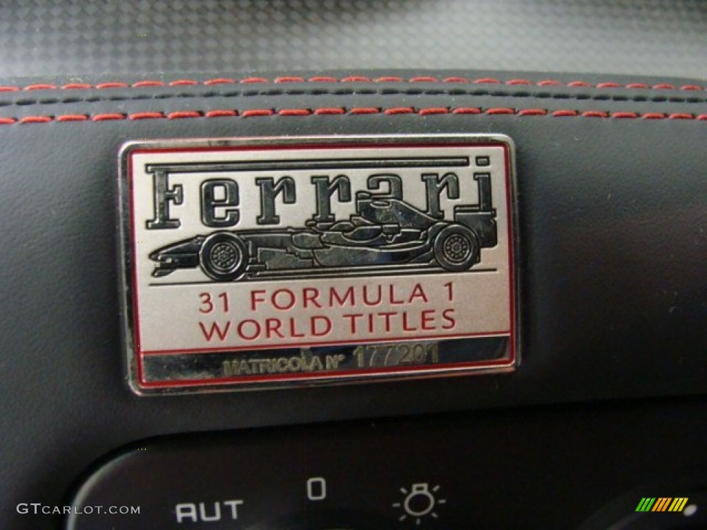 2011 Ferrari 599 GTO Marks and Logos Photo #70165175