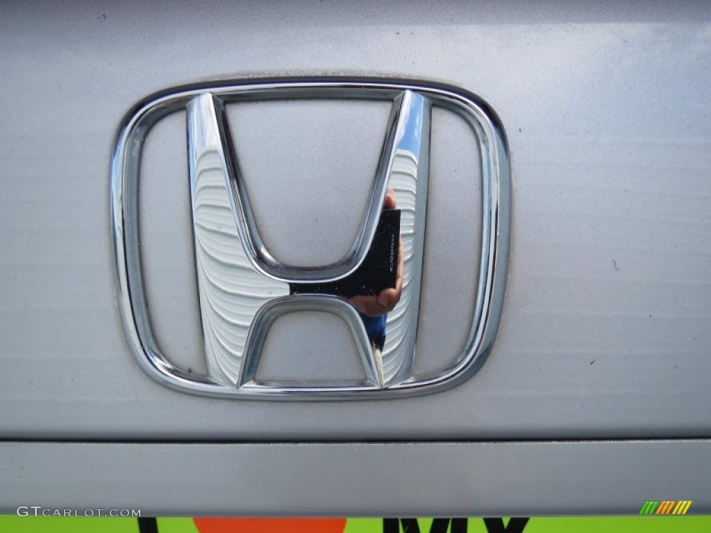 2003 Accord LX Coupe - Satin Silver Metallic / Black photo #19