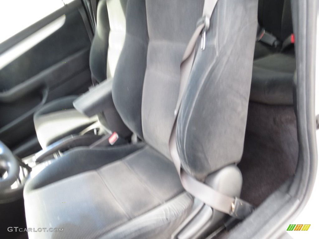 2003 Accord LX Coupe - Satin Silver Metallic / Black photo #25
