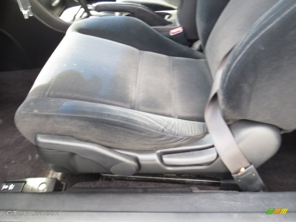 2003 Accord LX Coupe - Satin Silver Metallic / Black photo #26