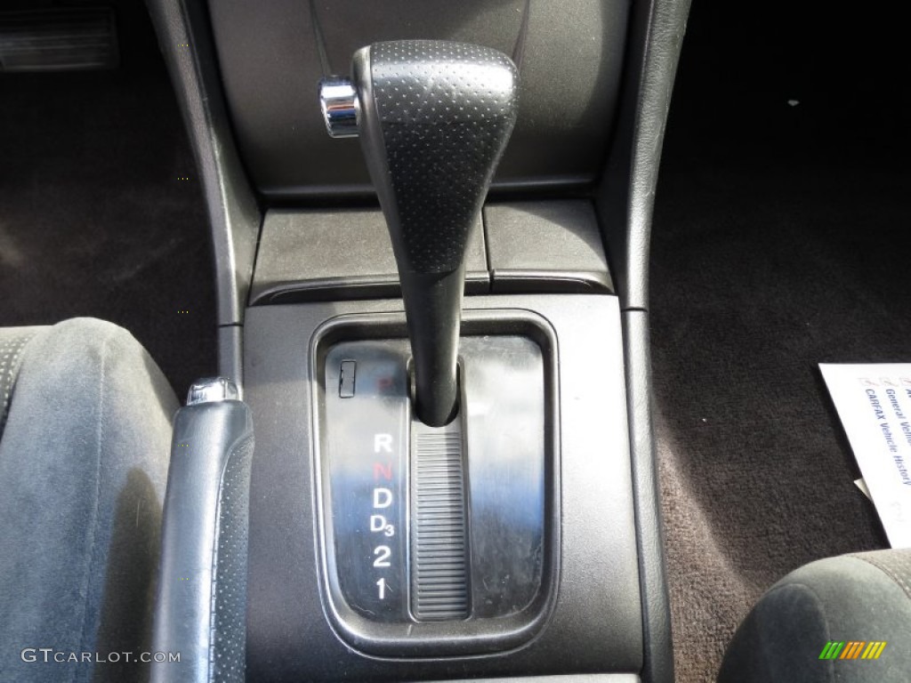 2003 Accord LX Coupe - Satin Silver Metallic / Black photo #29