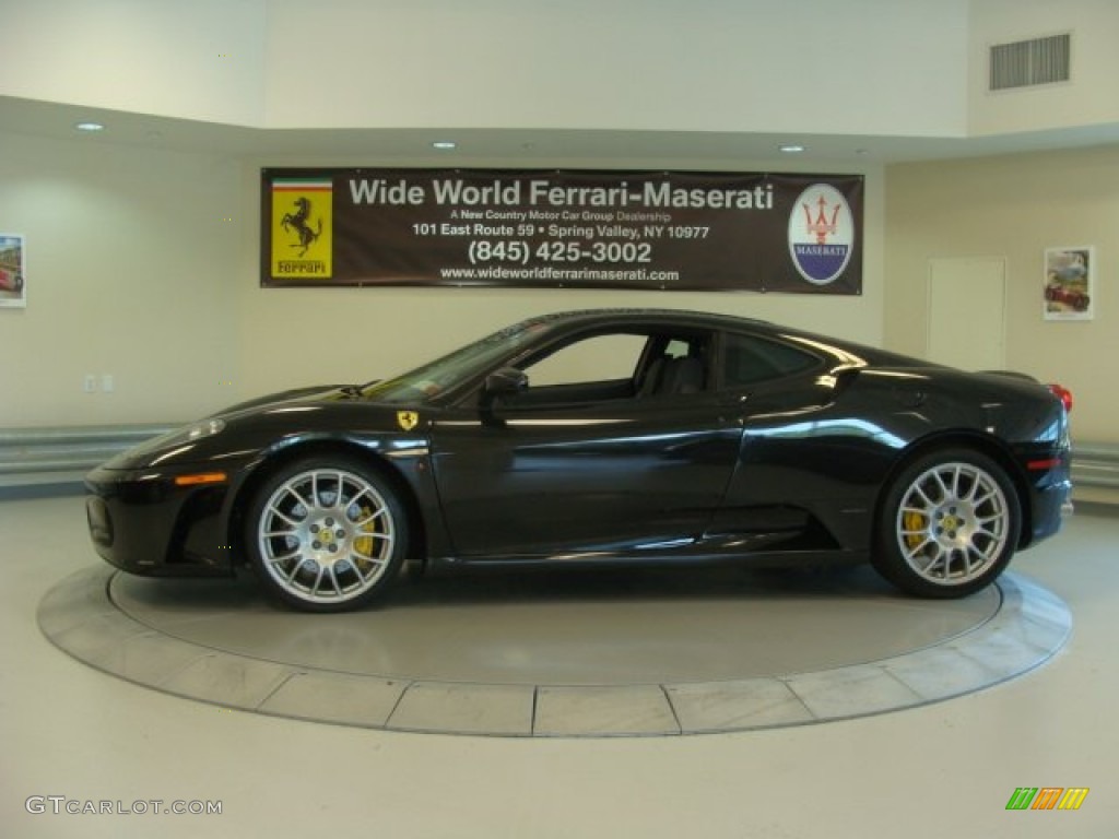 2007 F430 Coupe F1 - Nuovo Nero Daytona (Black Metallic) / Charcoal photo #4