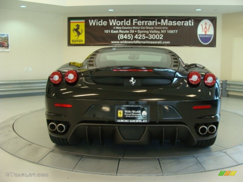 2007 F430 Coupe F1 - Nuovo Nero Daytona (Black Metallic) / Charcoal photo #6