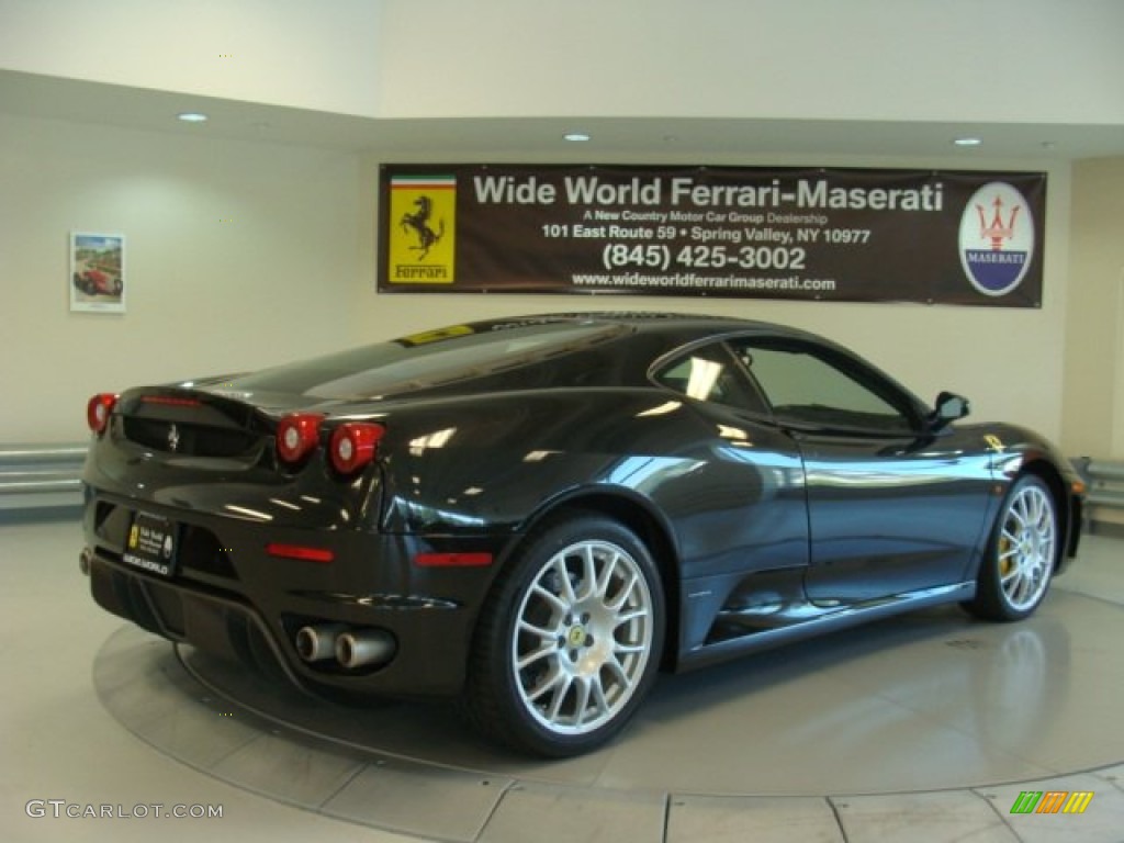 2007 F430 Coupe F1 - Nuovo Nero Daytona (Black Metallic) / Charcoal photo #7