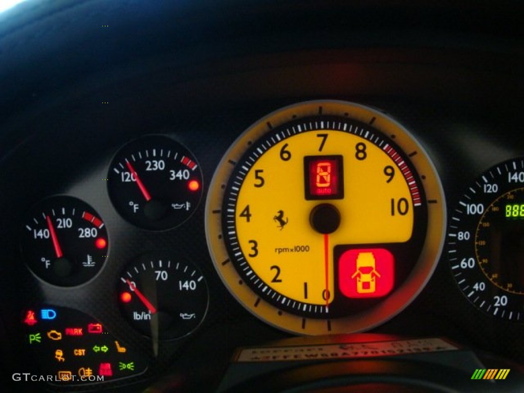 2007 Ferrari F430 Coupe F1 Gauges Photo #70165442