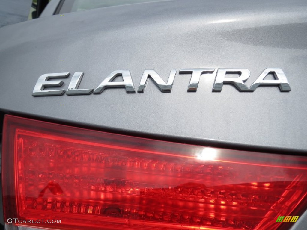 2013 Elantra Limited - Titanium Gray Metallic / Gray photo #13
