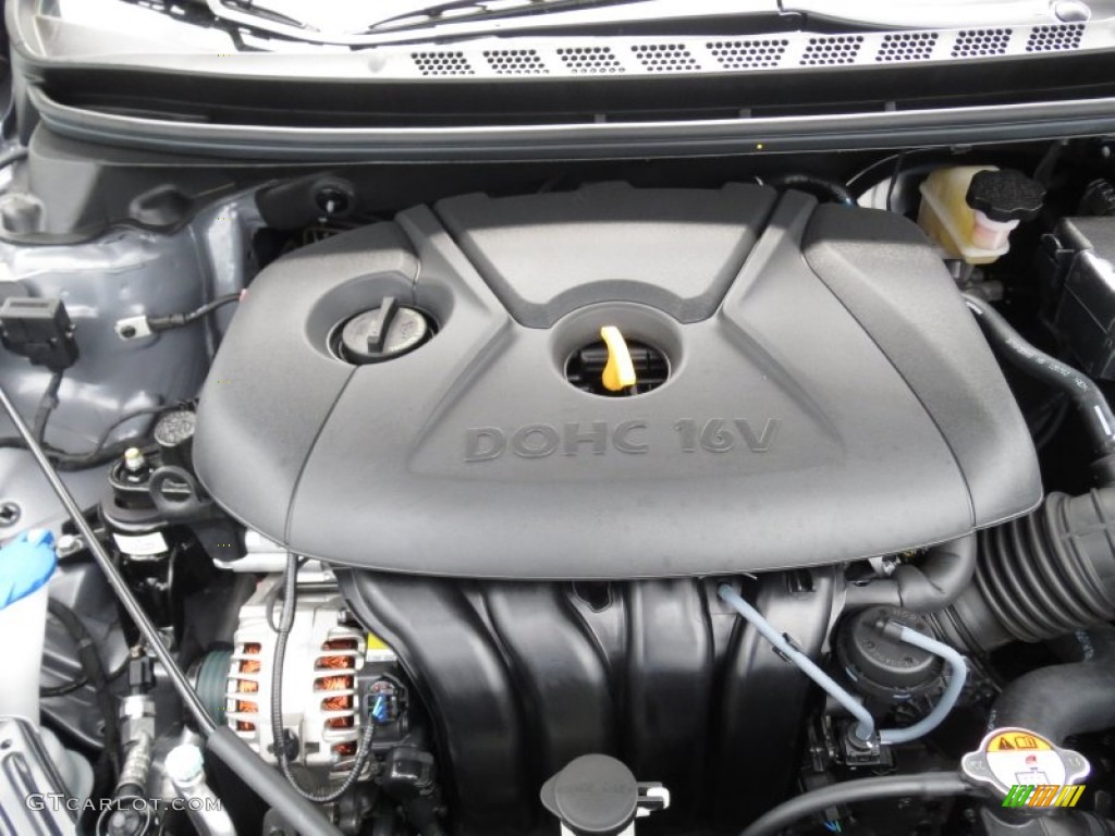 2013 Elantra Limited - Titanium Gray Metallic / Gray photo #16