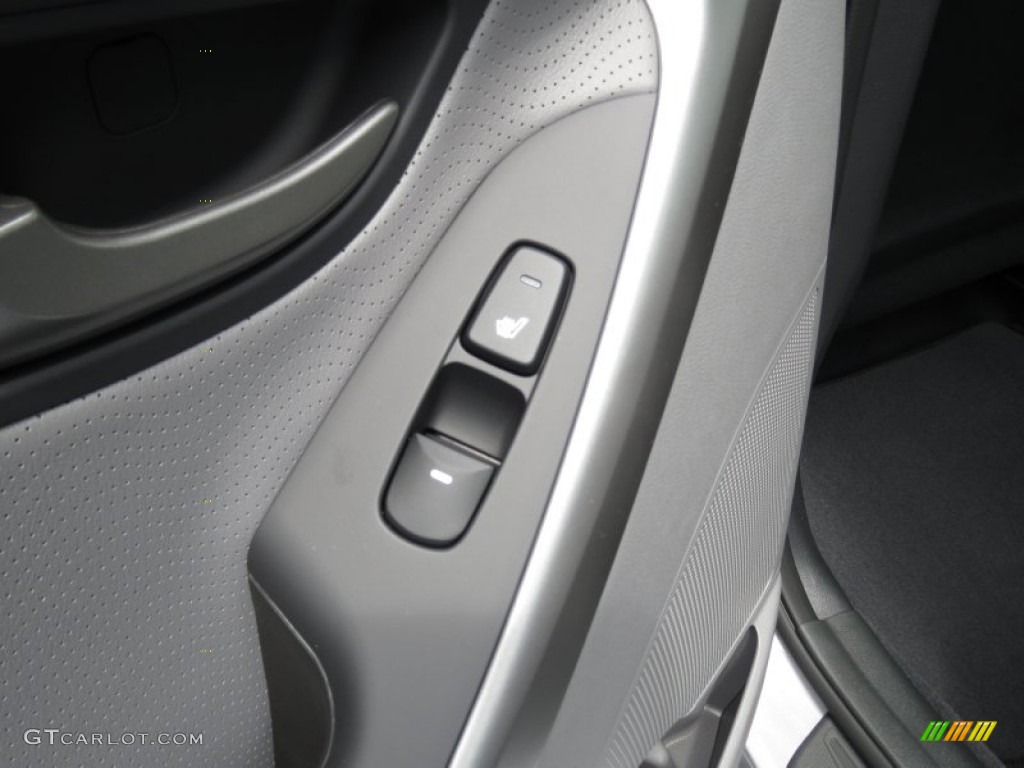 2013 Elantra Limited - Titanium Gray Metallic / Gray photo #19