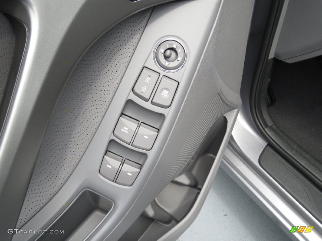 2013 Elantra Limited - Titanium Gray Metallic / Gray photo #22