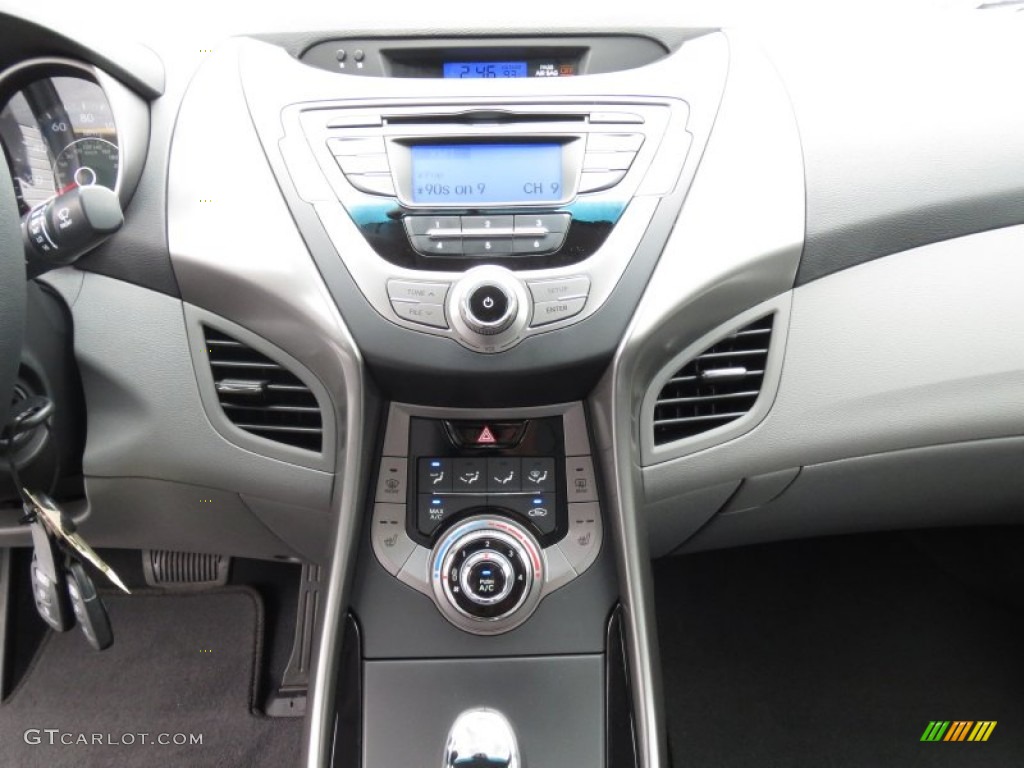 2013 Elantra Limited - Titanium Gray Metallic / Gray photo #27