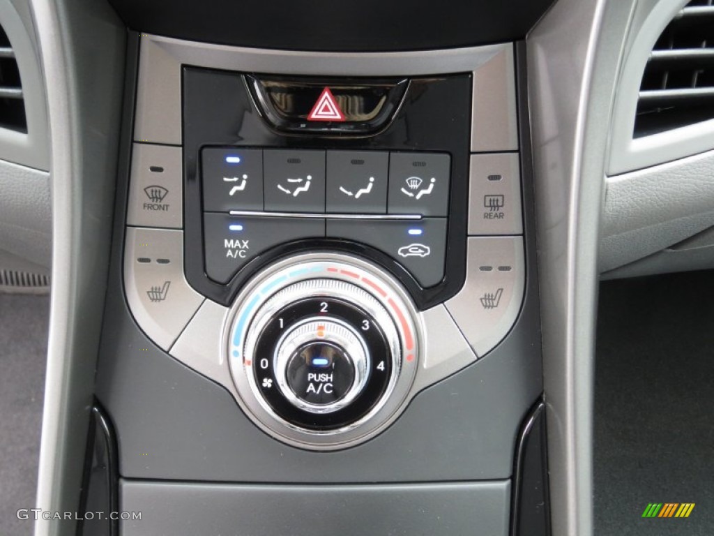 2013 Elantra Limited - Titanium Gray Metallic / Gray photo #29