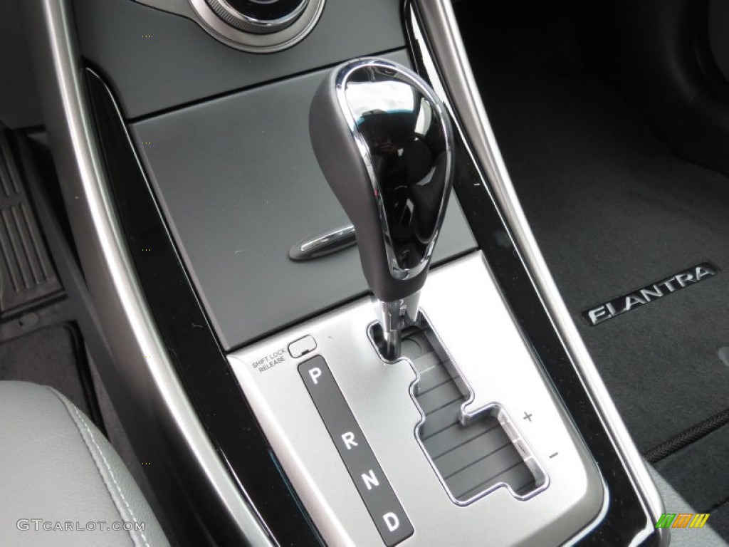 2013 Elantra Limited - Titanium Gray Metallic / Gray photo #30