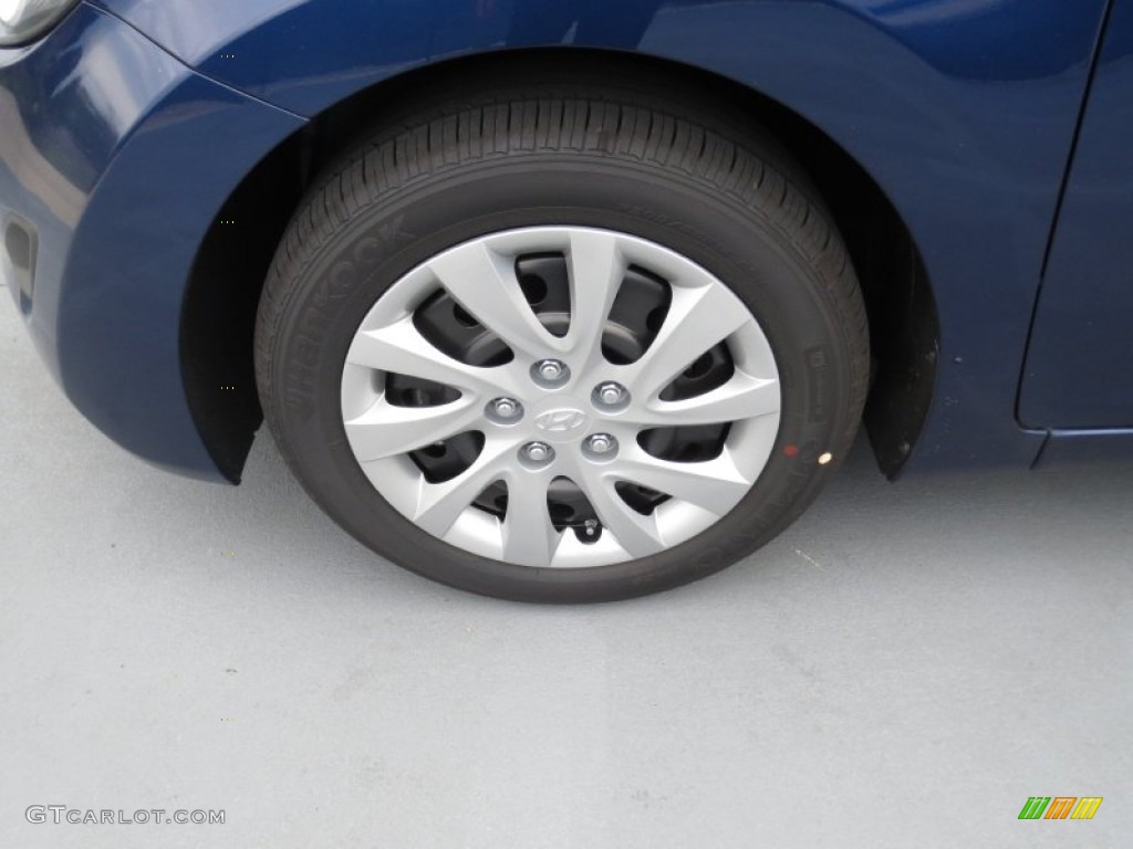 2013 Elantra GLS - Atlantic Blue / Beige photo #10