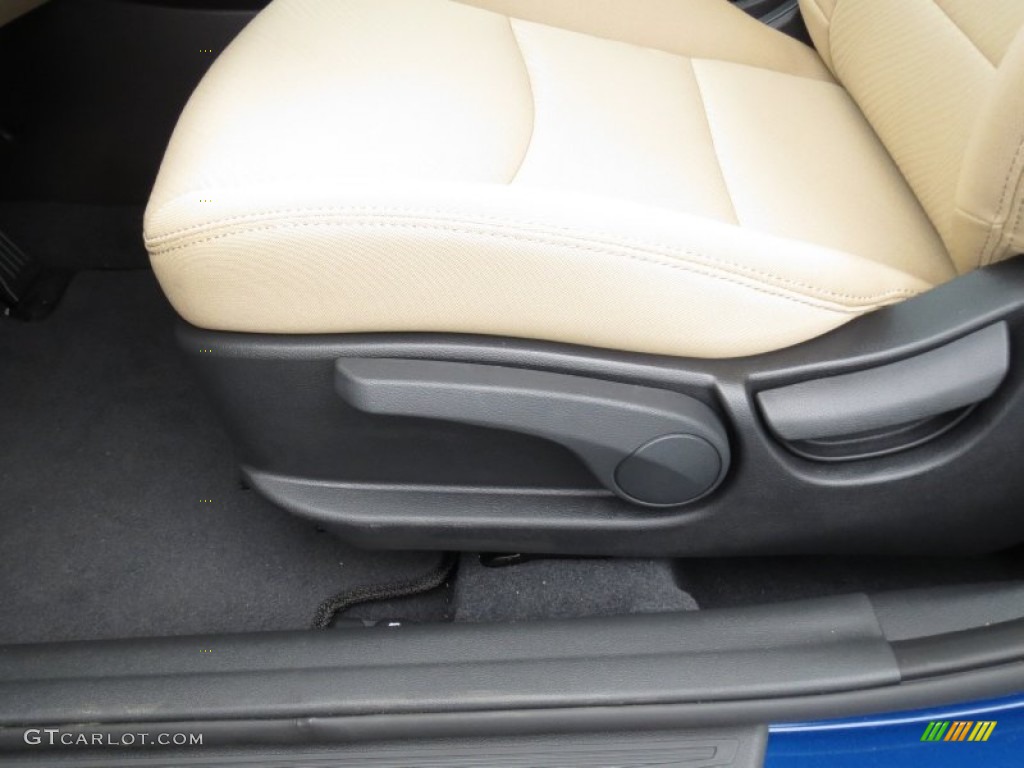 2013 Elantra GLS - Atlantic Blue / Beige photo #22