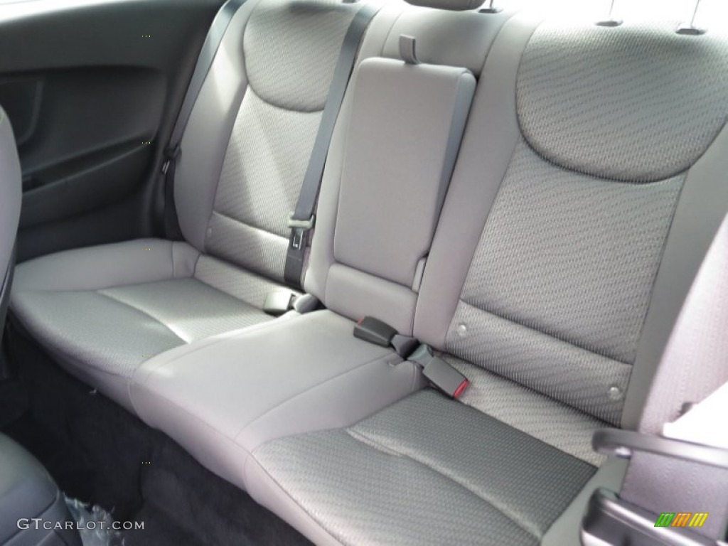 2013 Elantra Coupe GS - Titanium Gray Metallic / Gray photo #21