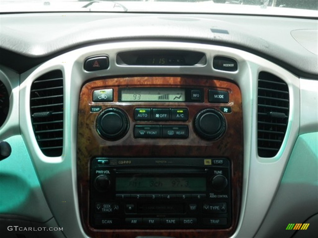 2004 Highlander Limited V6 - Super White / Ash photo #42