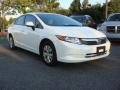 Taffeta White - Civic LX Sedan Photo No. 1