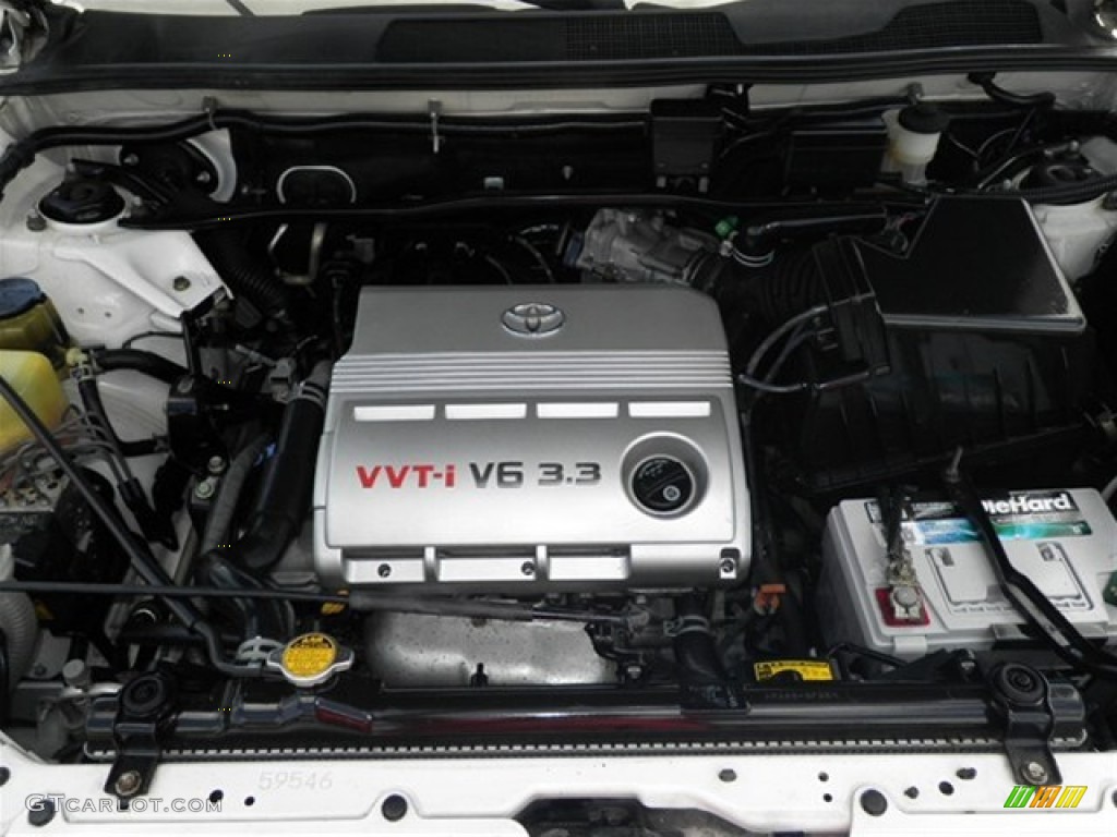 2004 Highlander Limited V6 - Super White / Ash photo #50