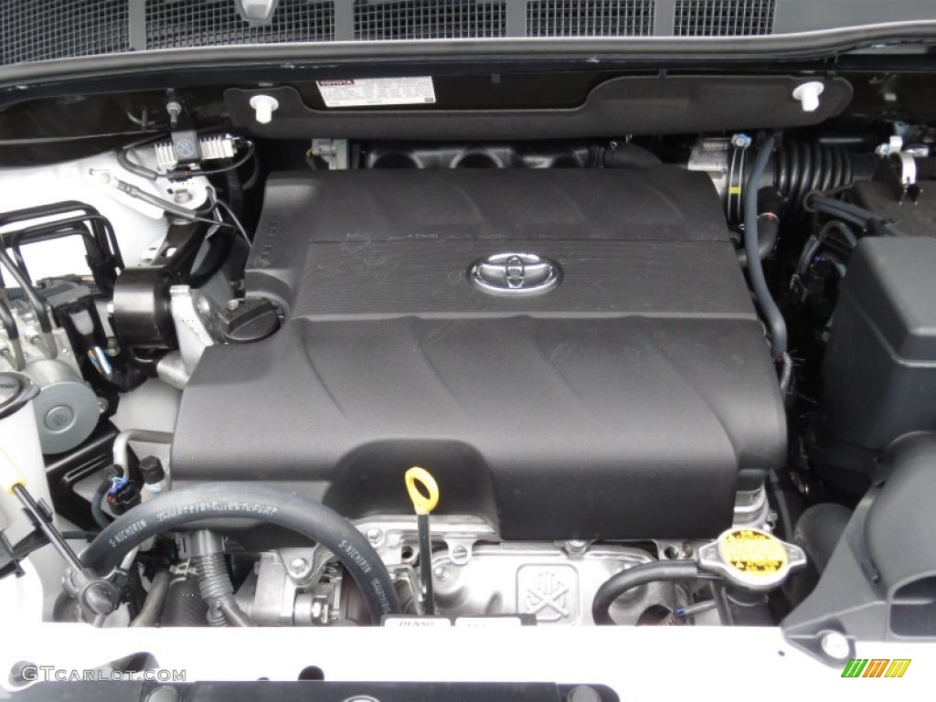 2013 Toyota Sienna SE 3.5 Liter DOHC 24-Valve Dual VVT-i V6 Engine Photo #70167981